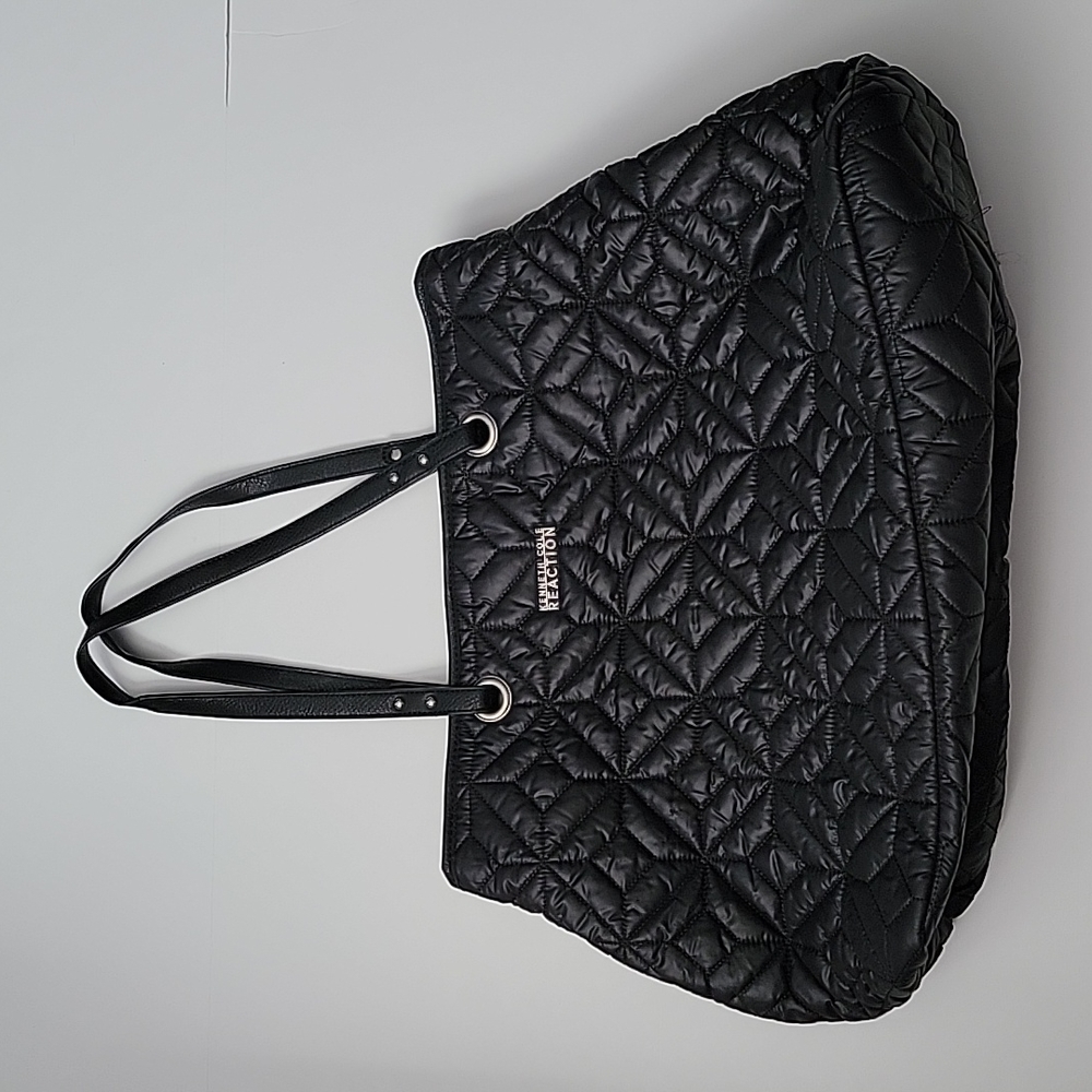 Kenneth Cole Reaction Black Puffy Tote